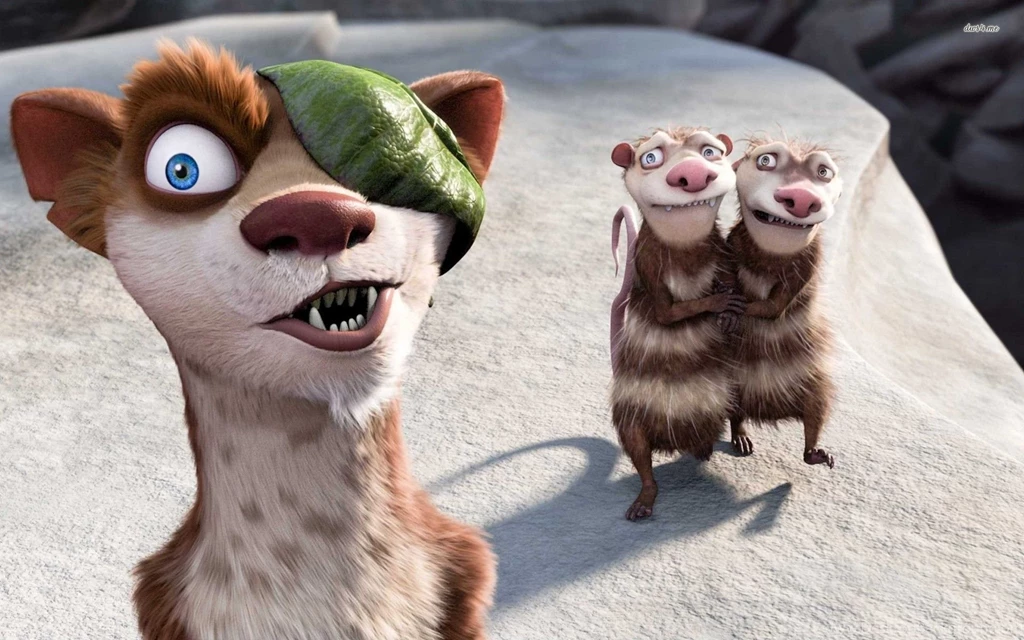 Crash And Eddie Ice Age Cartoon Wallpapers Picture, Crash And Eddie ...