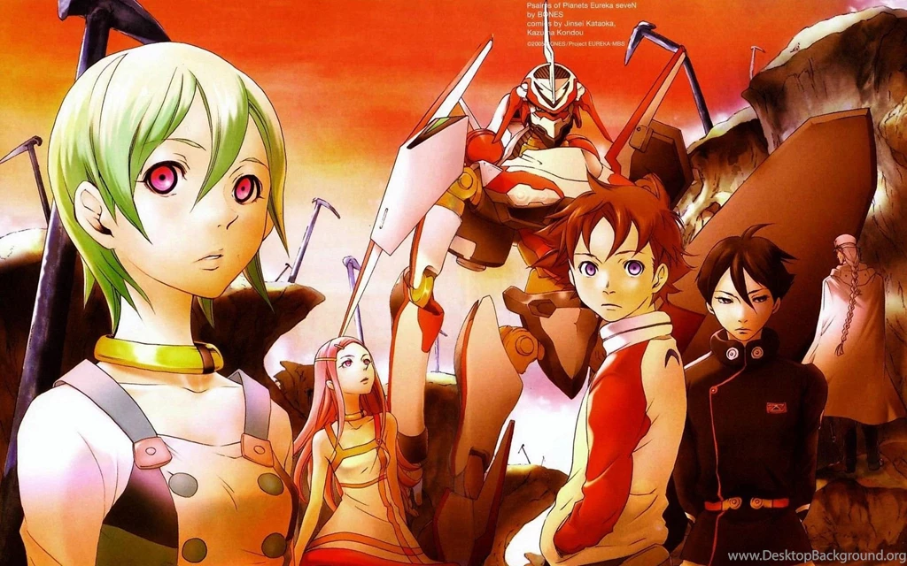 Eureka Seven Nirvash Eureka (character) Renton Thurston Wallpapers ...