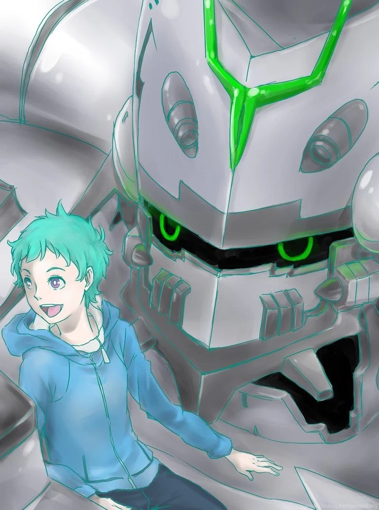 E7AO: Ao And Nirvash By Faize On DeviantArt