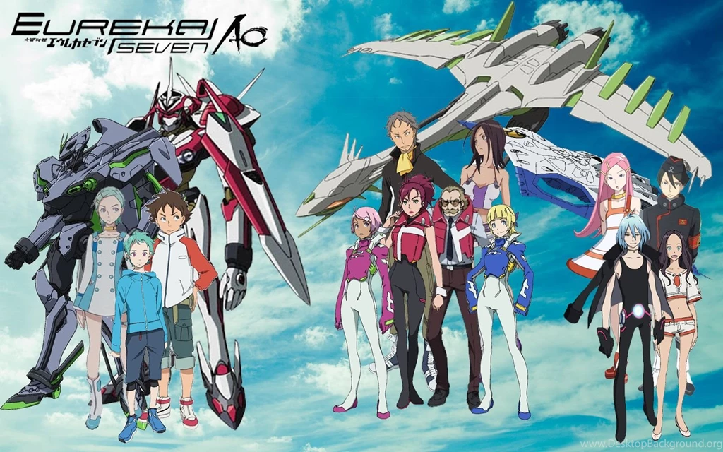 Eureka Seven Astral Ocean Renton,Eureka,Nirvash By ...