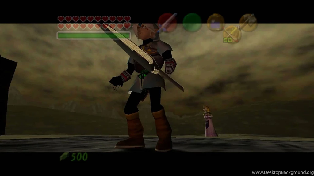 Fierce Deity Vs Ganon In The Legend Of Zelda: Ocarina Of Time ...