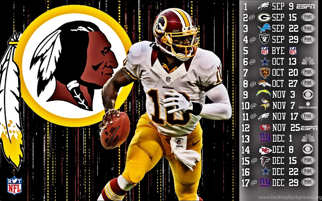 Robert Griffin III – 2013 Redskins Schedule Wallpapers
