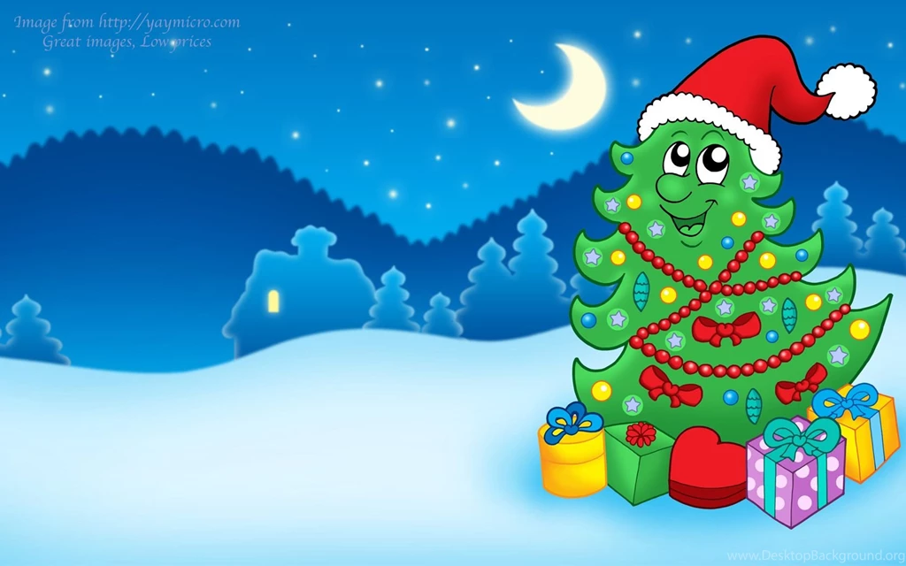 Christmas Cartoon Wallpapers ~ Christmas Idol