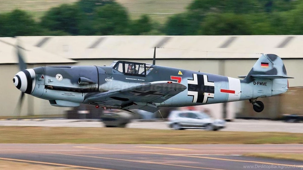 Messerschmitt Me 109 G 4 Red Seven 1228855 Wallpapers (