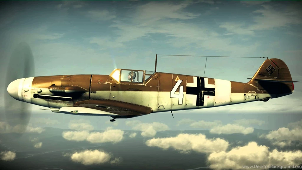 Messerschmitt ME 109 Bf . + Sound + MG Sound YouTube