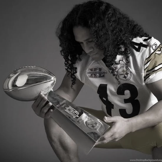 Troy Polamalu Superbowl Champion Steelers Streetball