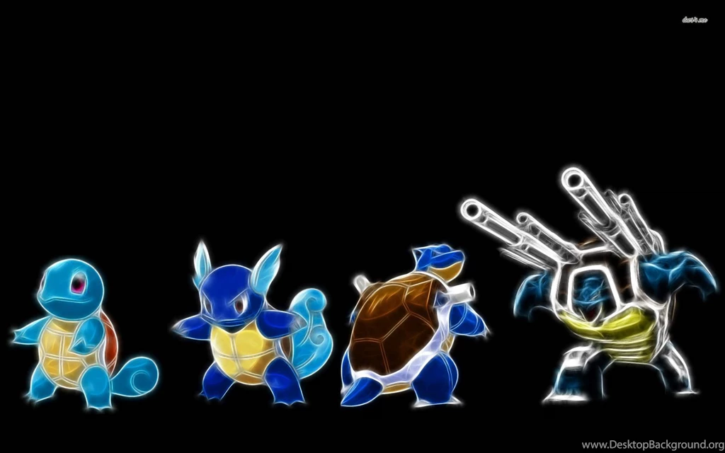 Blastoise, Squirtle, Wartortle And Master Wallpapers Anime ...