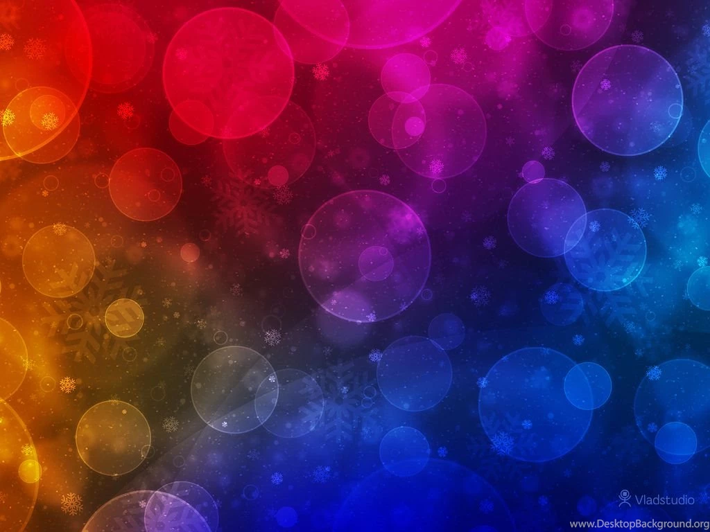 Christmas Lights · Desktop Wallpapers · Vladstudio
