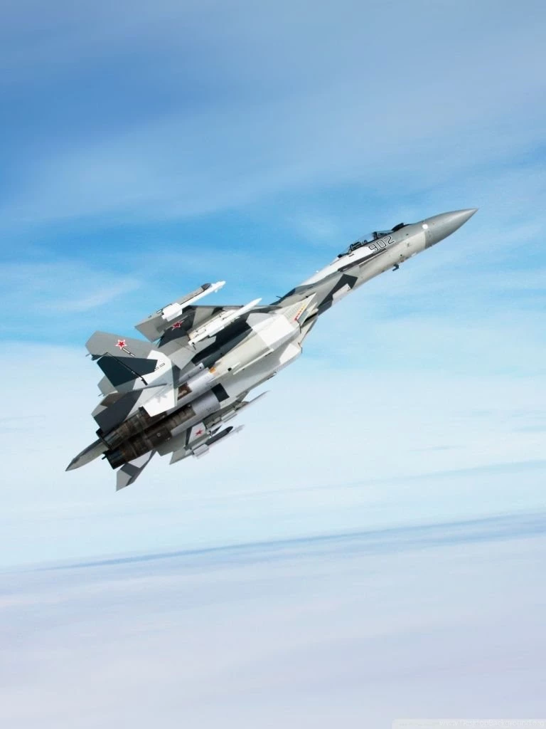 SU 35S Russian Jet Fighter HD Desktop Wallpapers : High Definition ...
