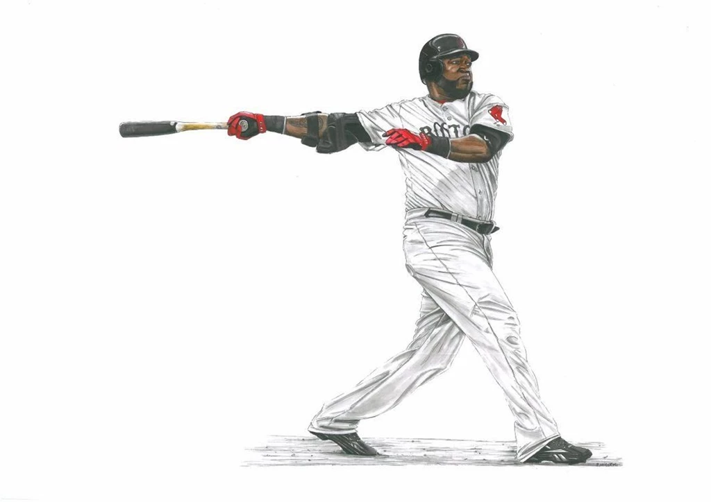 David Ortiz 34 By Przemus On DeviantArt