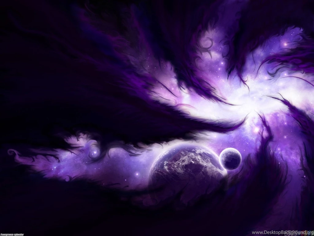 Pictures > Purple Space Backgrounds