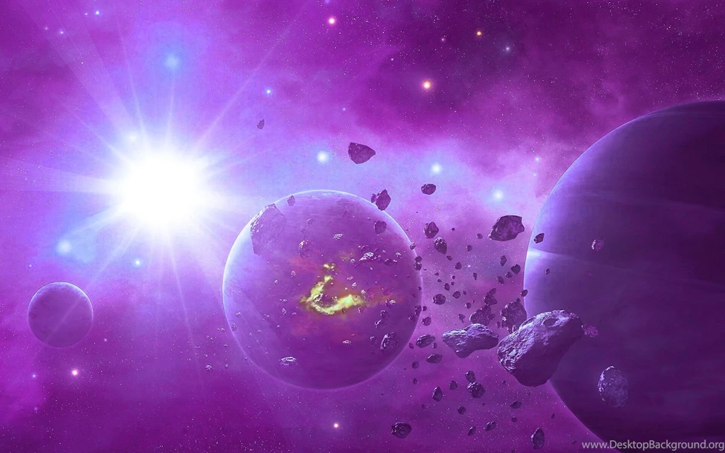 Purple Sun Space Wallpapers New HD Wallpapers