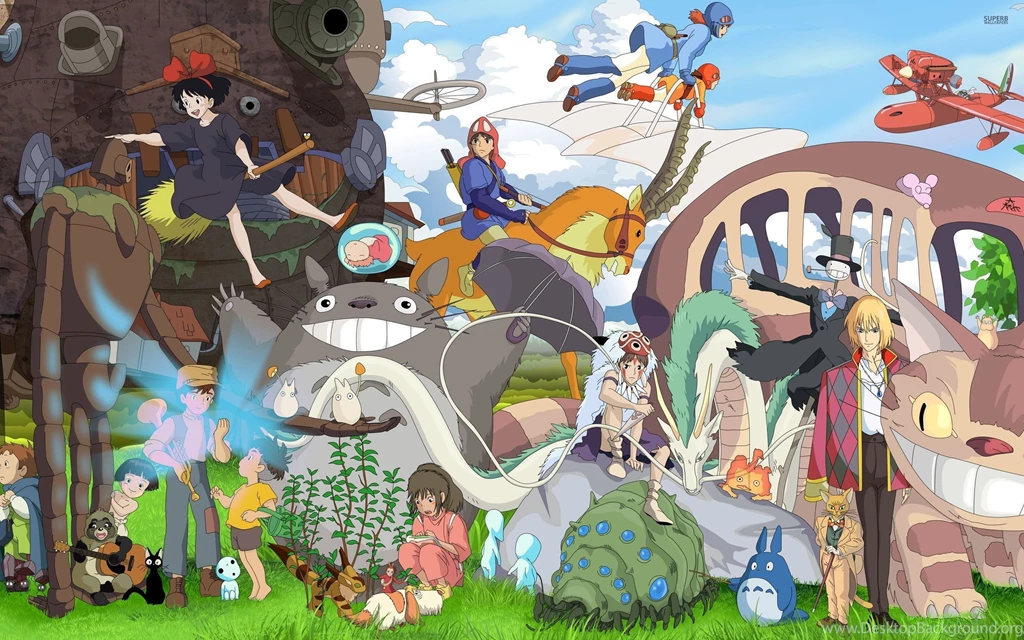 Studio Ghibli Characters Wallpapers Anime Wallpapers