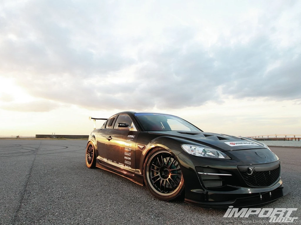Mazda RX8 Coupe Tuning Japan Body Kit Cars Wallpapers