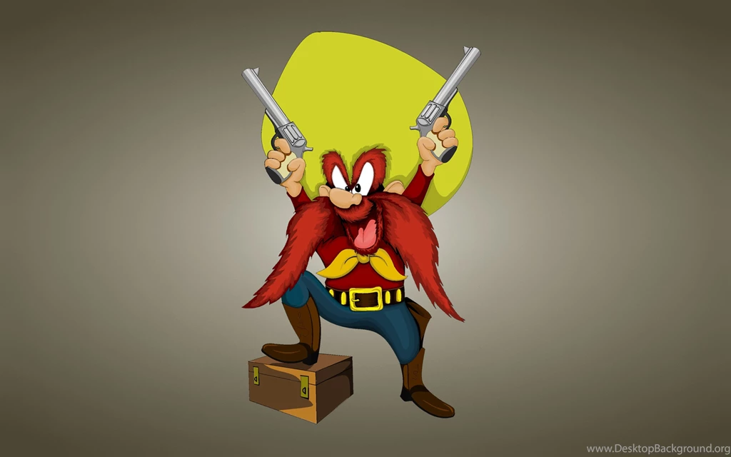 HD Backgrounds Yosemite Sam Looney Tunes Guns Cartoon Character ...