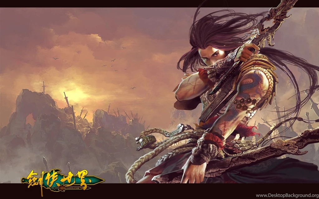 D Of The Swordsman In The World Martial Arts Online Game Wallpapers ...