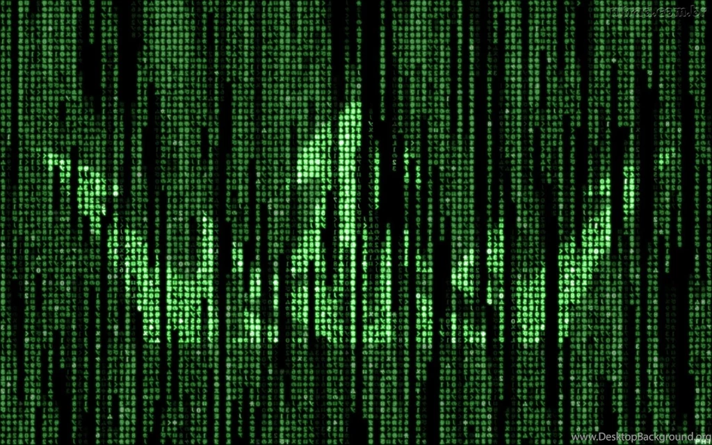 23908) Matrix Moving Digital Wallpapers WalOps.com