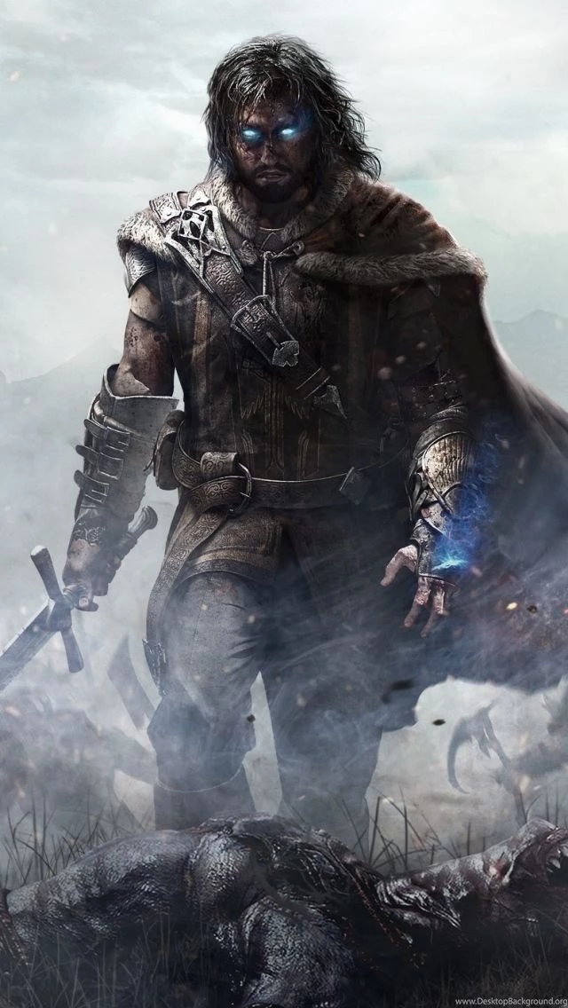 iPhone 5S, 5C, 5 Middle earth Shadow Of Mordor Wallpapers HD ...