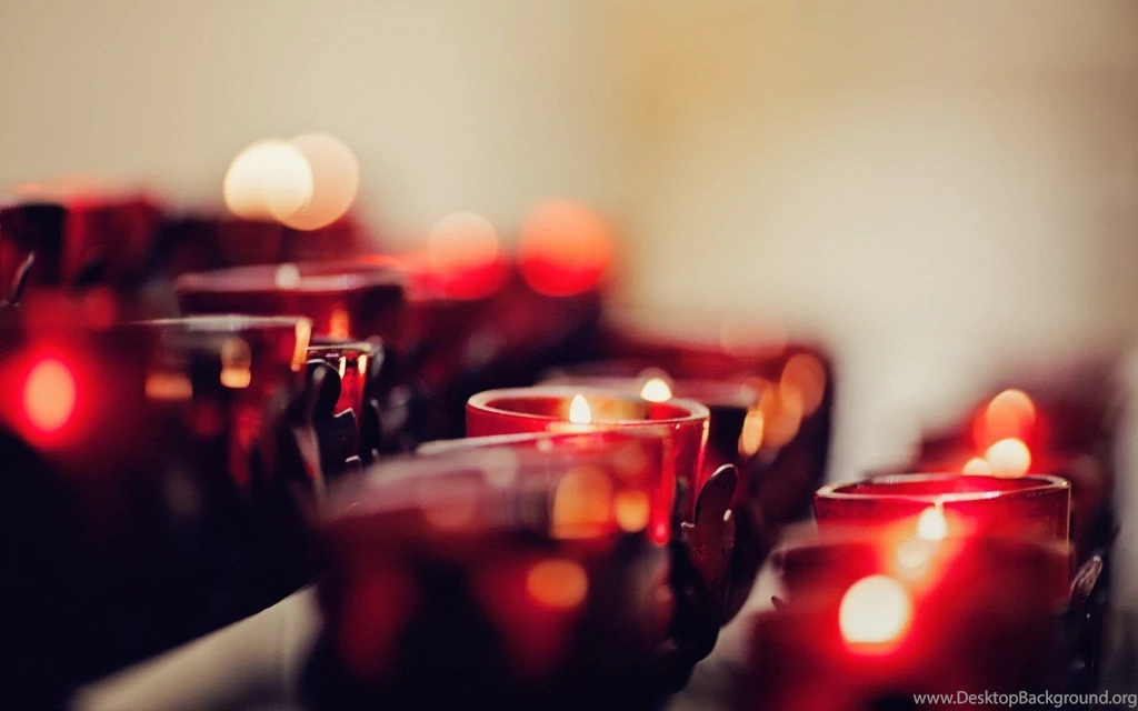 Candles, On Fire, Close up, Photo, Bokeh, Hope, Wallpapers