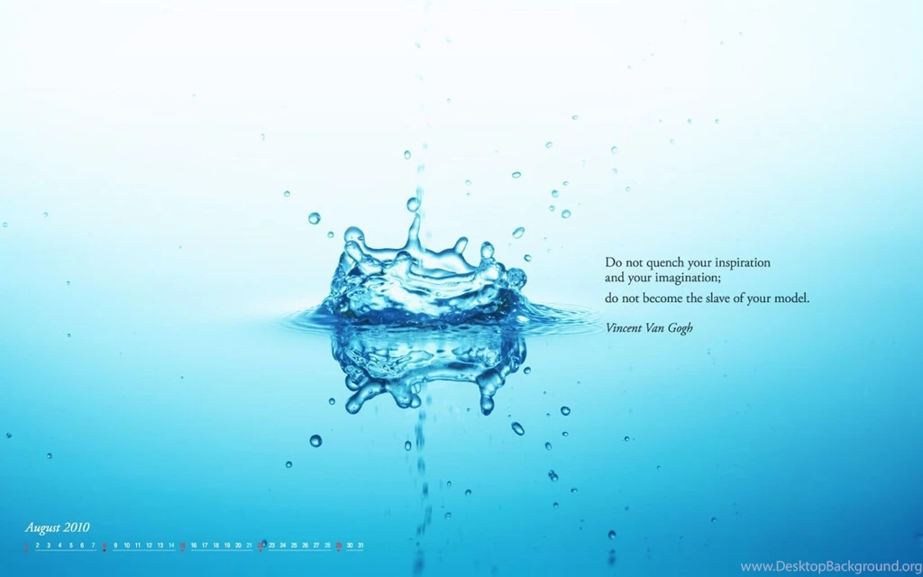 Calendar Desktop Wallpaper: August 2010
