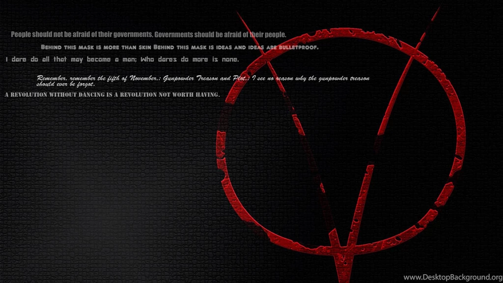 V For Vendetta Wallpapers Quotes. QuotesGram