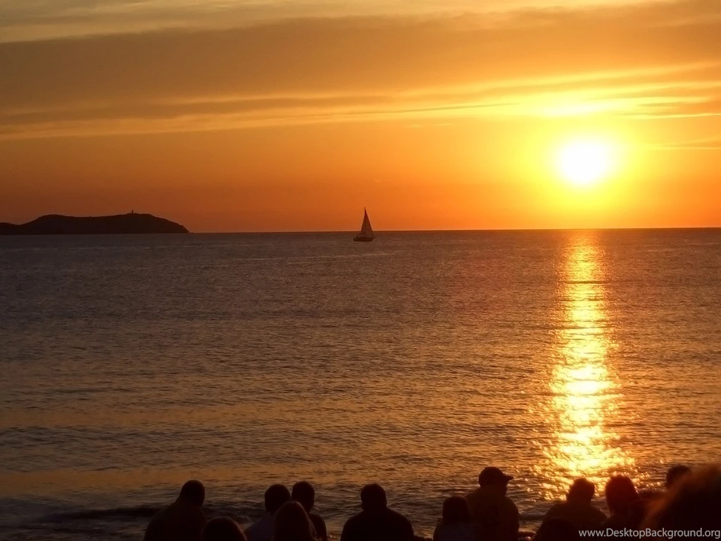 Sunset At Cafe Del Mar Computer Wallpapers, Desktop Backgrounds ...