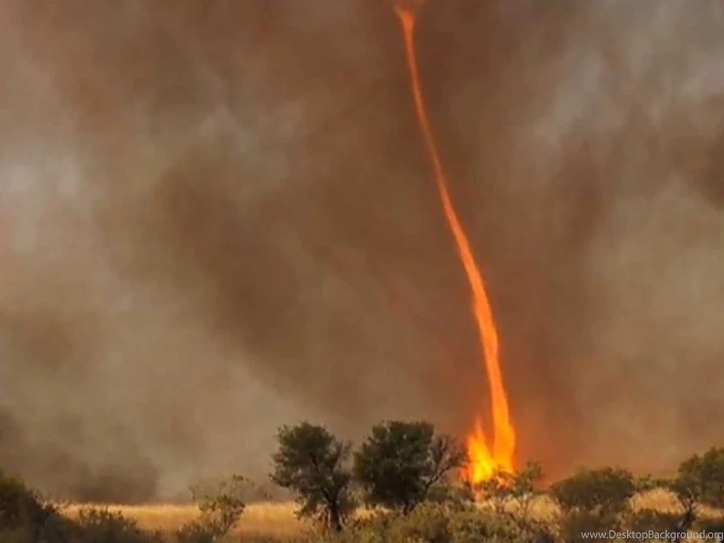1334x1001px Fire Tornado In Nature
