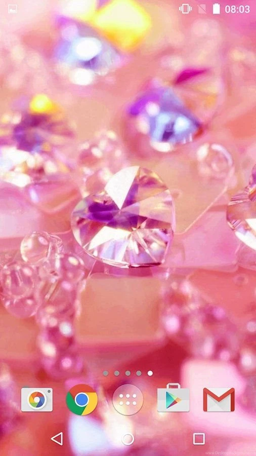 Pink Diamonds Live Wallpapers   Android Apps And Tests   AndroidPIT