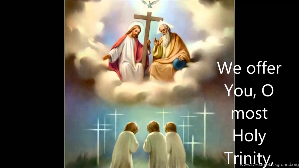 Holy Trinity Prayer With Voice Over & Musical Backgrounds YouTube
