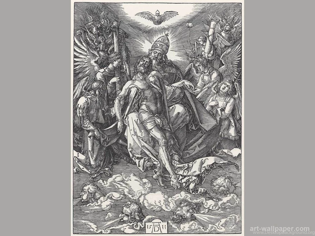 Holy Trinity , Dürer Albrecht Wallpapers