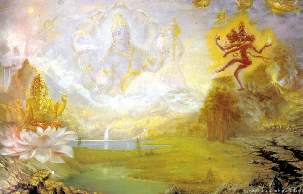 Hinduism Shiva Holy Trinity Mythology Nataraja Vishnu Brahma