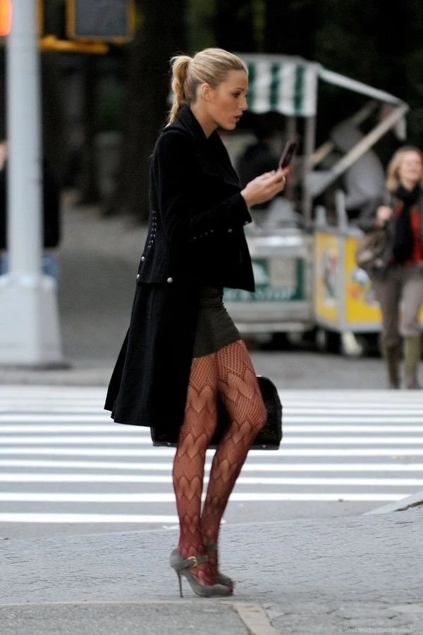 Stockings,Blake Lively Stockings Blake Lively High Heels Long Legs ...