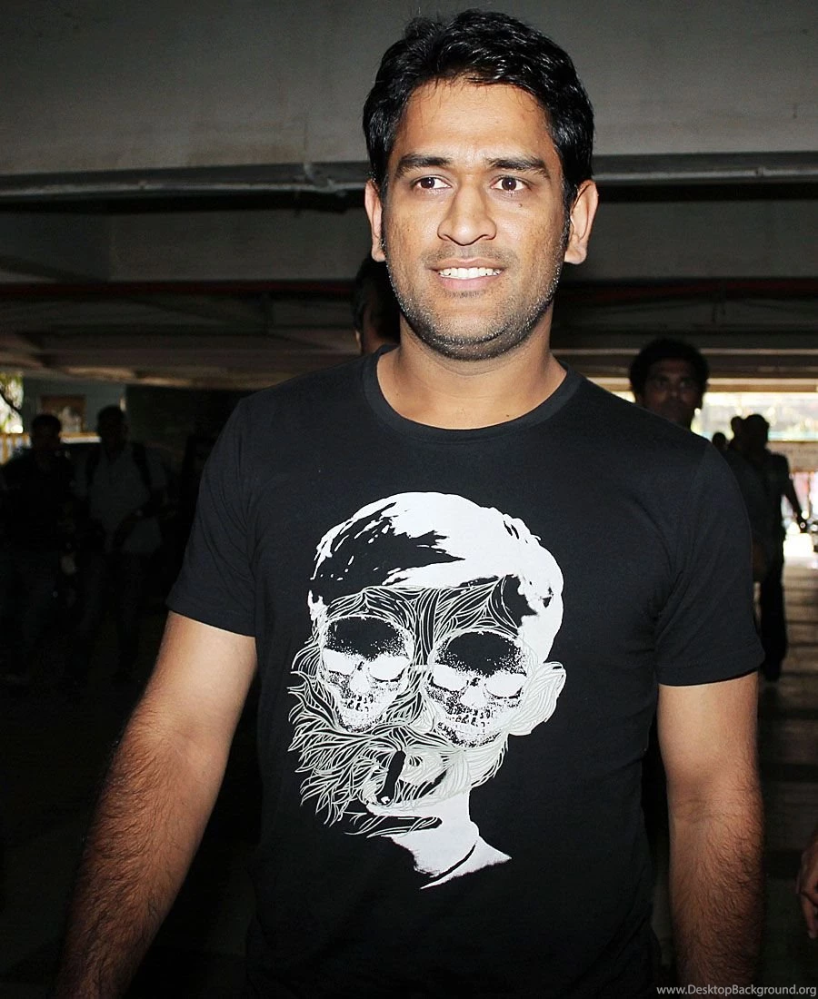 Mahendra Singh Dhoni Wallpapers In Cool Blue Goggles