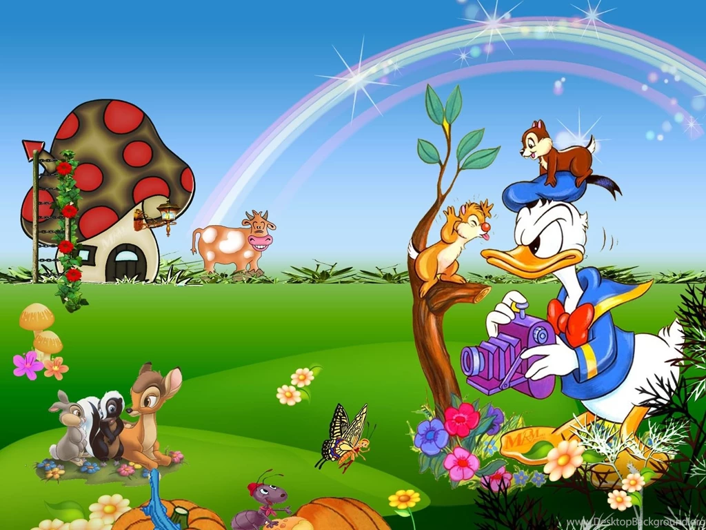 Cartoon Garden Wallpapers Free Cartoon Wallpapers Free Screensavers ...