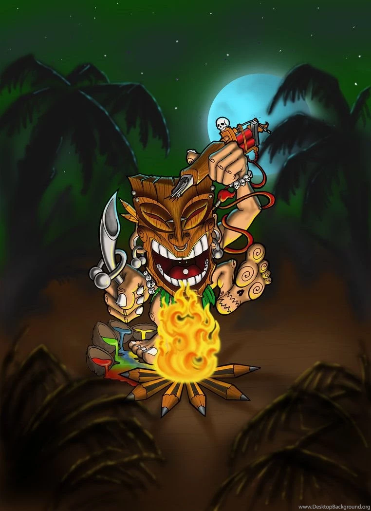 The Dancing Tiki By St Noone On DeviantArt