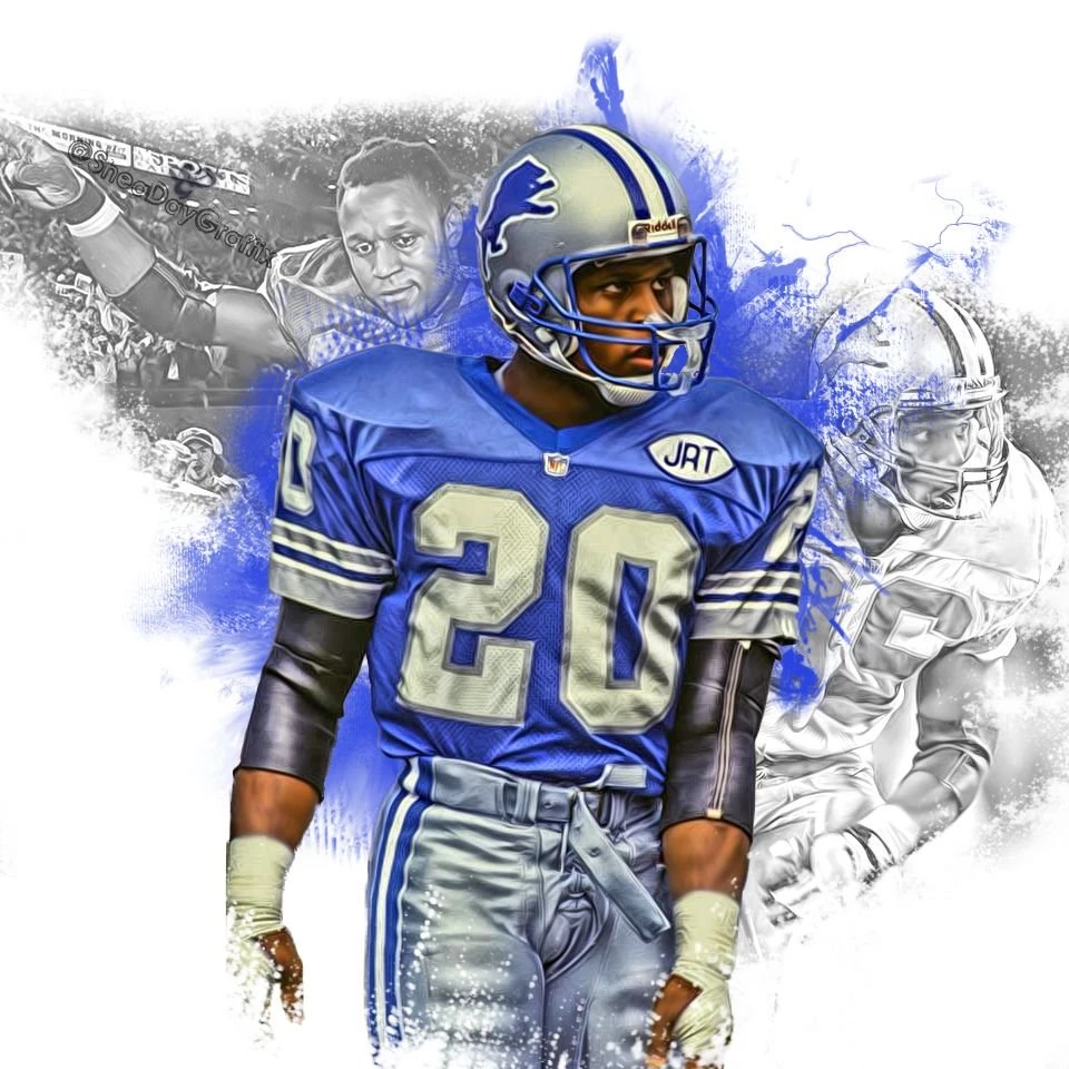 Barry Sanders Photoshop