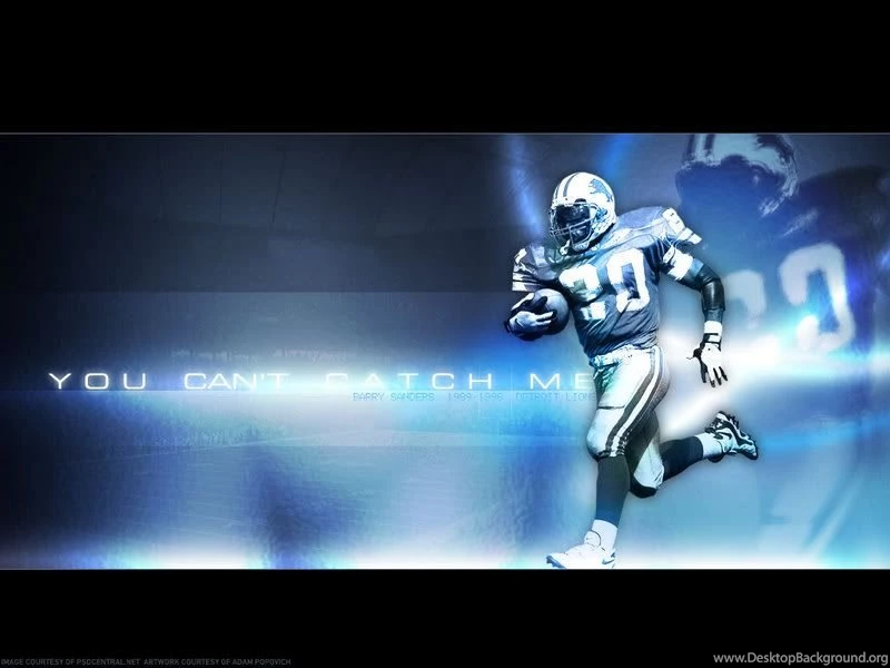 Barry Sanders Graphics And Comments