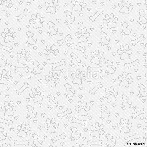 Gray Doggy Tile Pattern Repeat Background" Stock Photo And Royalty ...
