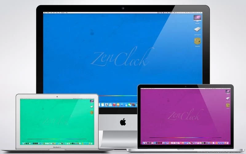 Zen Clock Free Live Desktop Wallpapers On The Mac App Store