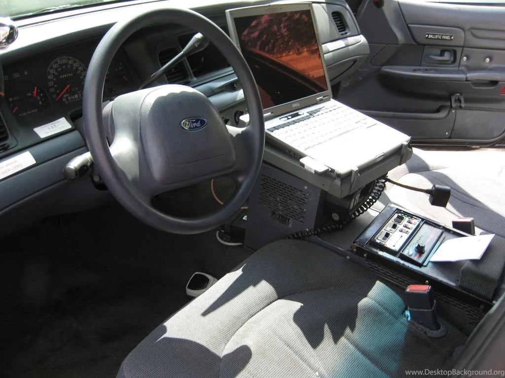 LAPD Cruiser Interior At LAPD West Valley Station   A Photo On ...