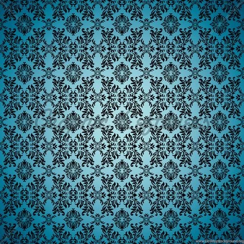 Gothic Seamless Blue Wallpapers · GL Stock Images