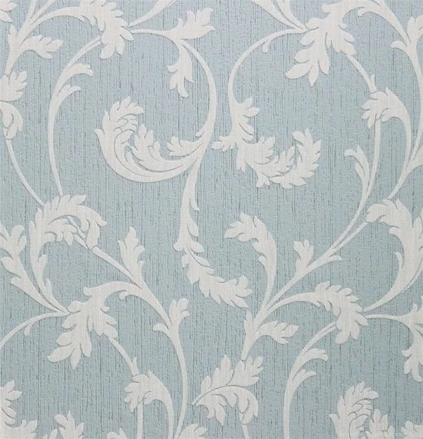 Fable Powder Blue Wallpapers R2628, Double Roll Victorian ...