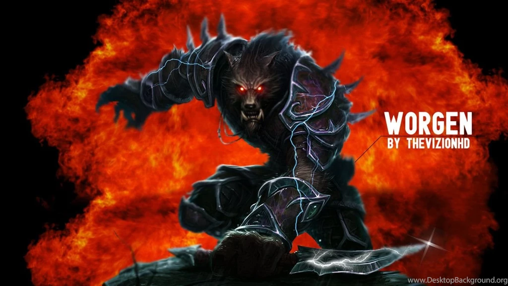 World Of Warcraft Worgen By TheVizionHD On DeviantArt