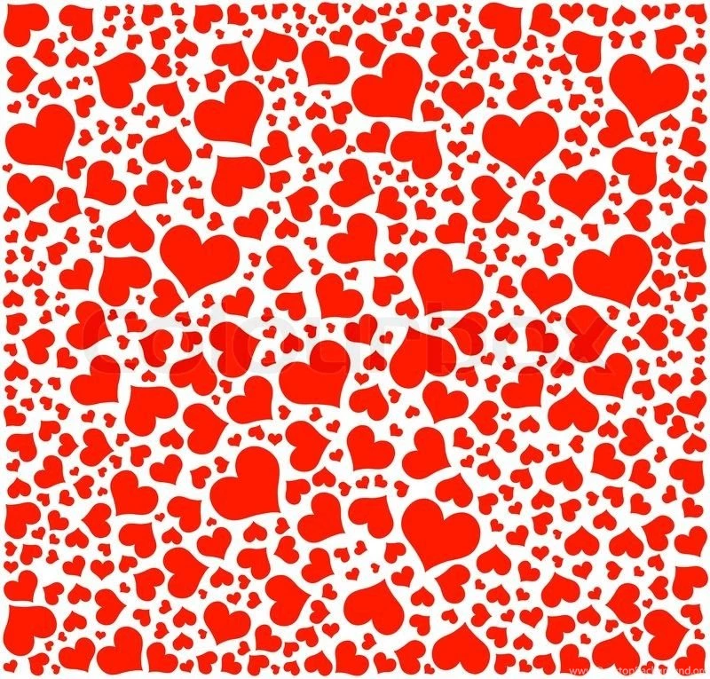 Hearts Background, Happy Valentine's Day Stock Vector