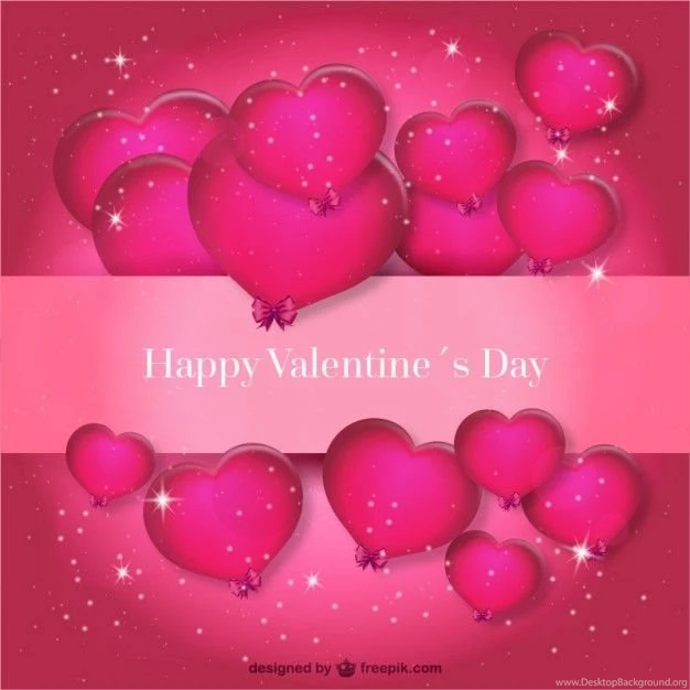 Happy Valentine's Day Backgrounds Vector