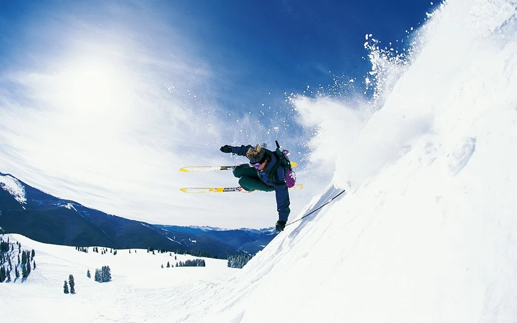 Skiing wallpaper008