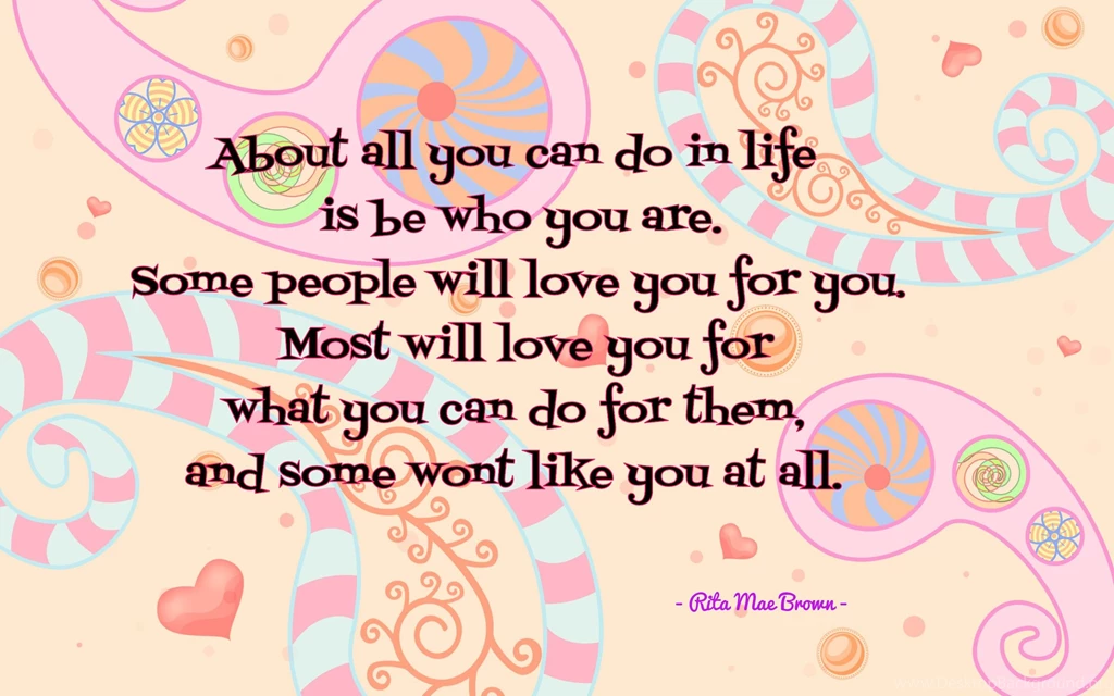 About All You Can Do In Life... Wallpapers