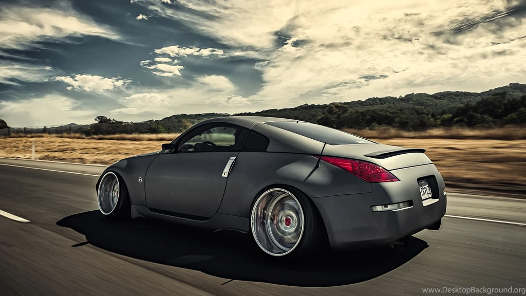Download Wallpapers 3840x2160 Nissan, 350z, Stance, Movement, Speed ...