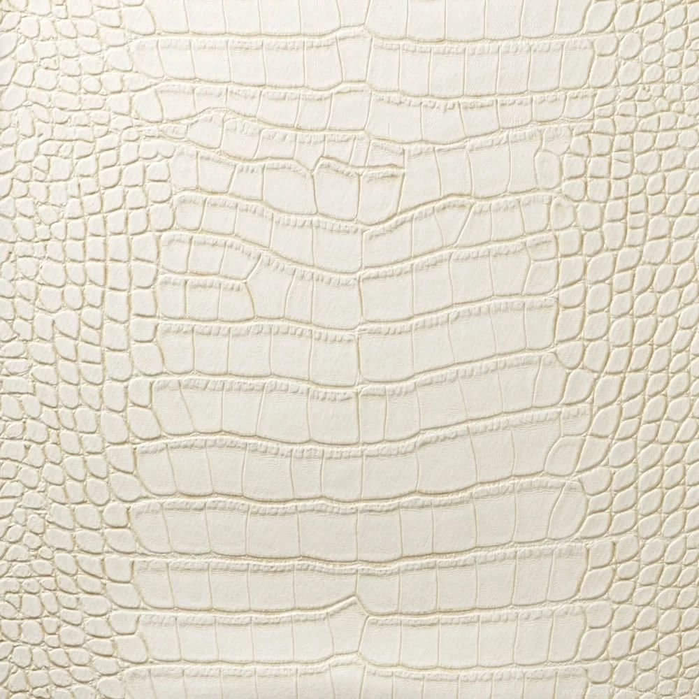 Le Embossed Croc   White Cream [LEC 5006] : Designer Wallcoverings™