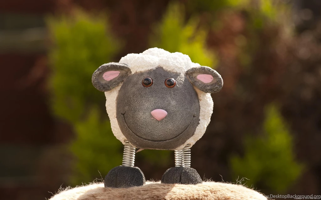 Smiling Toy Lamb >> HD Wallpaper, Get It Now!